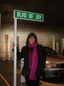 Blvd of Joy Sign