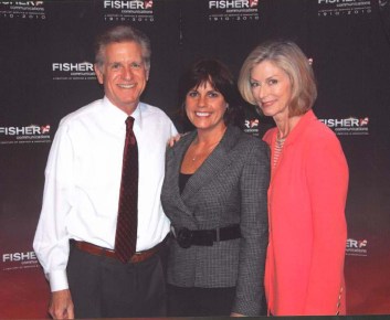 KOMO 4's Dan Lewis and Kathi Goertzen with Sheri Leonard